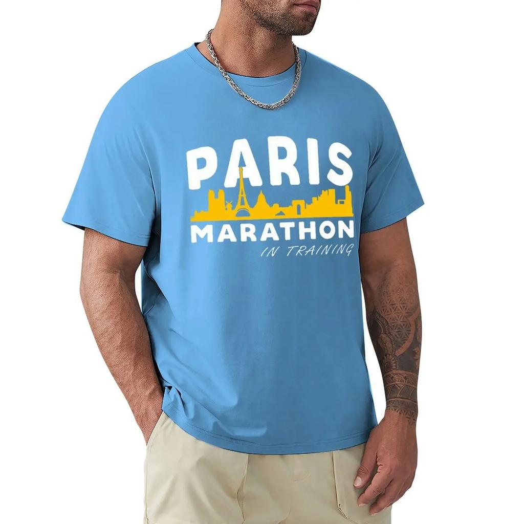 Футболка Marathon In Training - Running Gym Run France City Gift Top