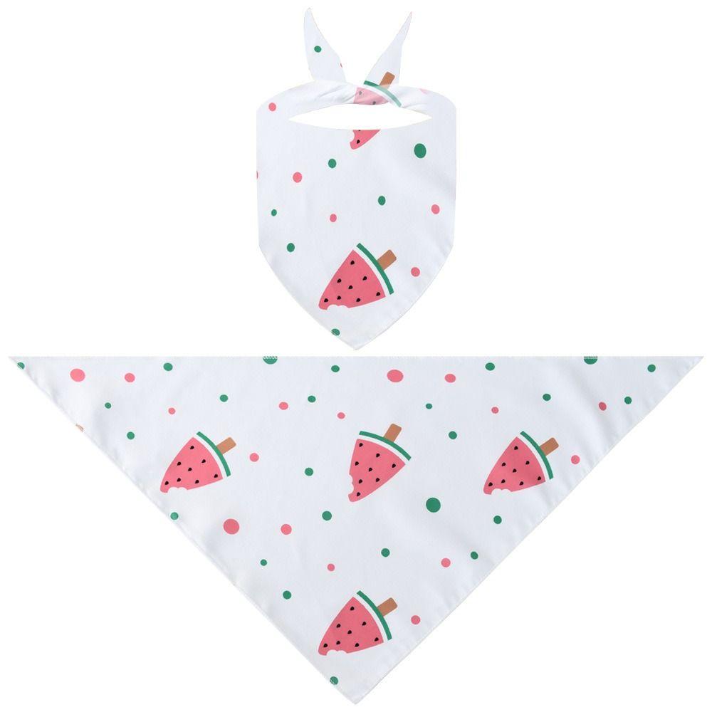 Washable Dog Scarf Cotton Cat Bibs New Pet Bandana Puppy