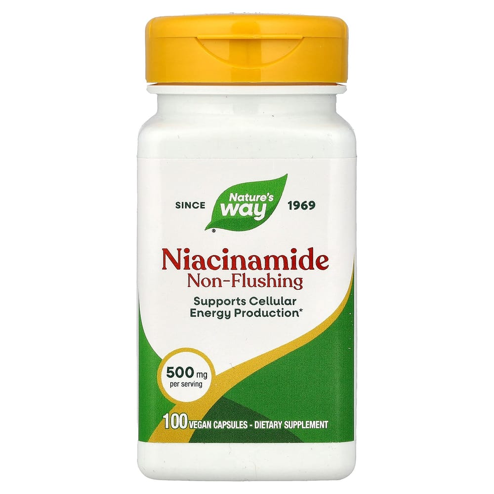 Nature's Way Niacinamide 500mg, 100 Capsules