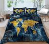3D Digital Printing Home Bedding Set Pillow Cover Quilt Cover Bedding Set Duvet Cover Full Size Single/Double Bed Home Decoration