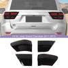 Car Tail Light Cover Taillight Decorative Stickers  For Jeep Grand Cherokee 2011-2013 Car Exterior Accessories, ABS Plastic