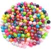 Модные многогранные шариковые бусины, креативный материал ручной работы, свободные бусины для изготовления браслетов, ожерелий, ювелирных изделий своими руками, аксессуары, бусины конфетного цвета 6 мм