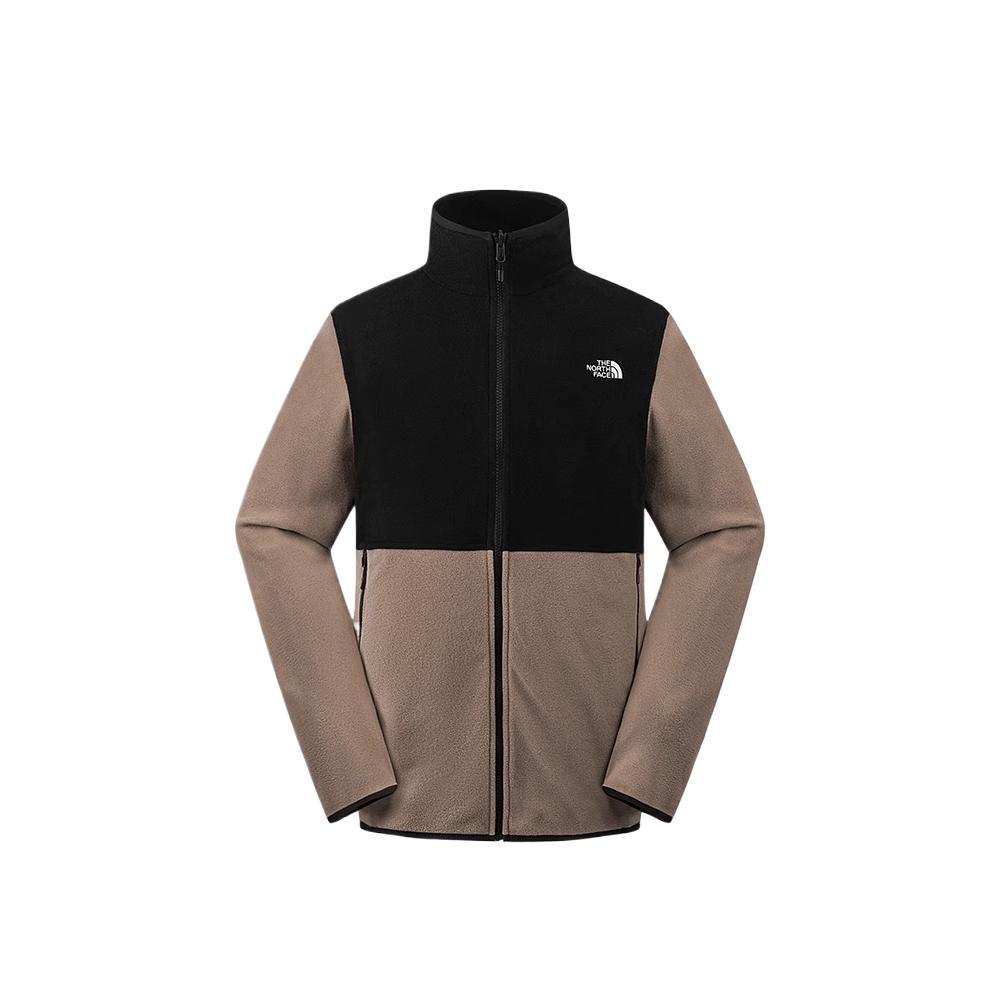 The North Face Мужское пальто с ощущением ледникового бархата Мокка/Космический черный NF0A8FJ3-DHL