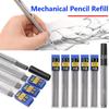 6 Boxes 0.3/0.5/0.7/0.9/1.3/2.0/3.0mm Mechanical Pencil Lead  Writing Accessories