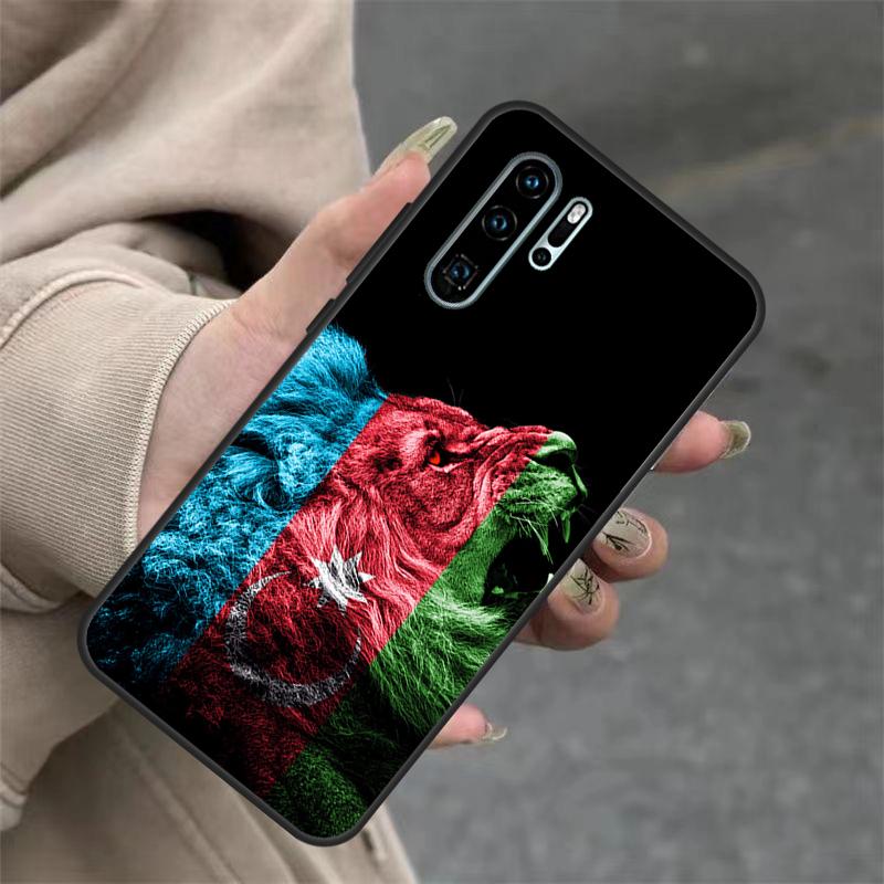 Флаг Бута Азербайджана Для Huawei Nova 11i 8i 7i 3i Nova 9 10 SE 5T Y60 Y70 Y90 Y91 Y61 P20 P30 P40 Lite Pro Чехол