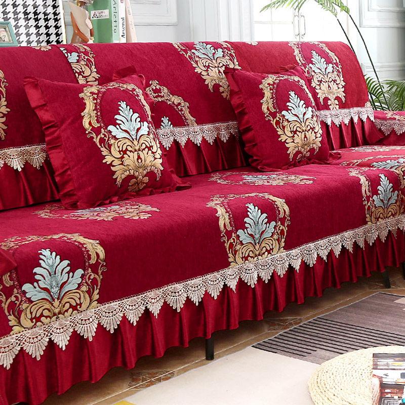 Full Cover Cushion Four Seasons Universal Fabric Non-slip Sofa Cover Simple Modern All-inclusive Universal Cover Sofa Cover