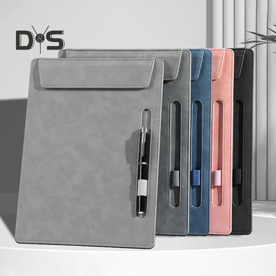 Искусственная кожа, твердый картон с магнитным зажимом для страниц, формат А4, папка-планшет с держателем для ручки, органайзер для документов, блокнот для записей для отеля, офиса, больницы