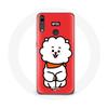 Case for Huawei P30 Lite - MANIACASE - BTS Bangtan Boys BT21 RJ - Red Silicone - Flexible - Unisex