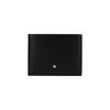 Montblanc Meisterstück Hexagonal White Star Logo Grain Leather Card Holder Wallet Men wallet Black MB14548