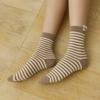 ADAUL AD sailboat minor stripe socks - 4color