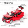 Масштаб 1/32 Benz AMG GT63 Спортивный автомобиль Сплав Литой Модель автомобиля Звук Свет Инерционный Механизм Игрушки Украшения Подарок для детей Коллекционировать
