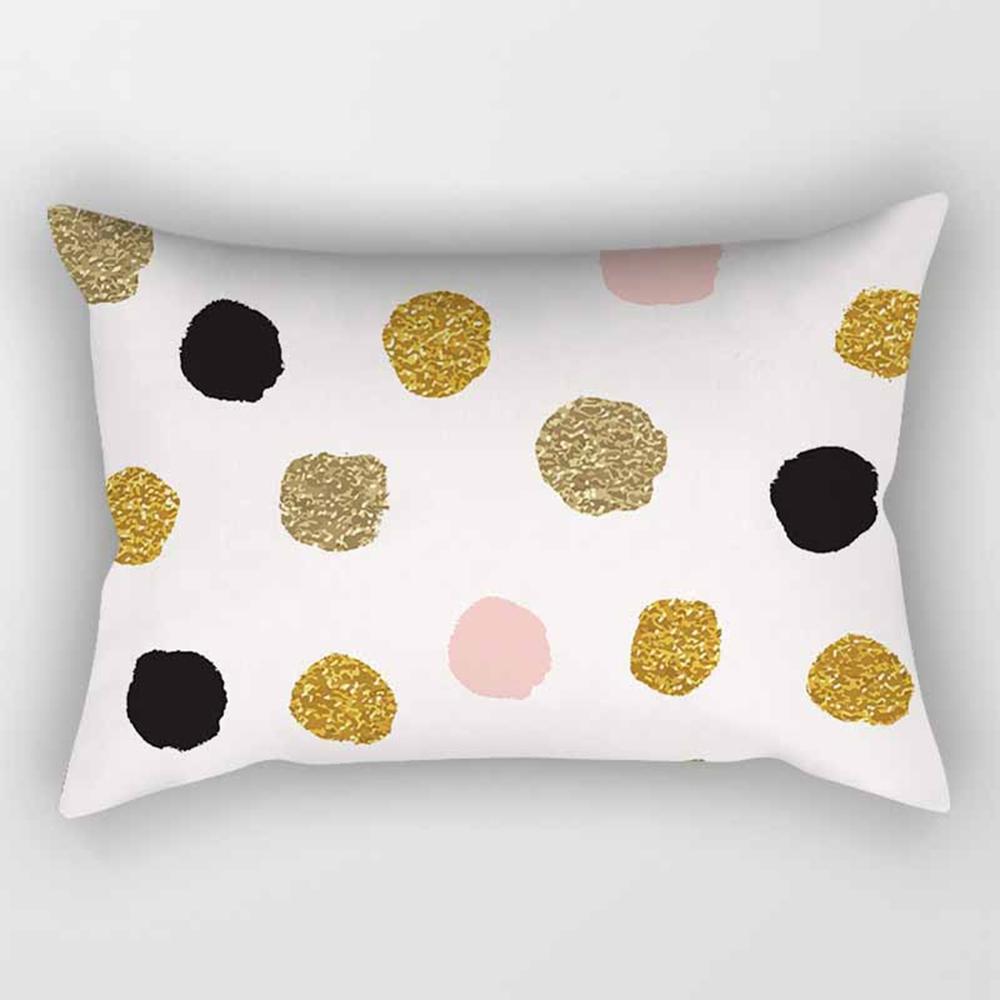 Розовая геометрическая полоса, прямоугольная наволочка 30*50 см, диванная подушка для объятий, наволочка для гостиной, спальни, стильный домашний декор