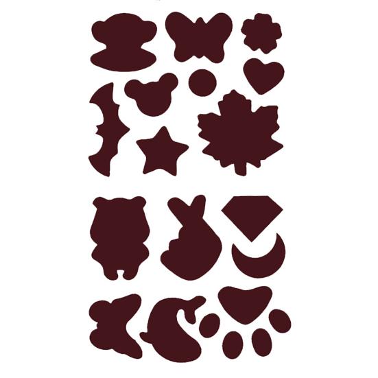 Наклейка-нашивка, водонепроницаемая, не содержащая железа, полиэстер, практичная неувядающая наклейка-аппликация для одежды