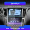 Защитная пленка для навигационного экрана Infiniti QX50/QX50L: Закаленная пленка для центральной консоли (Подходит для 24 моделей)