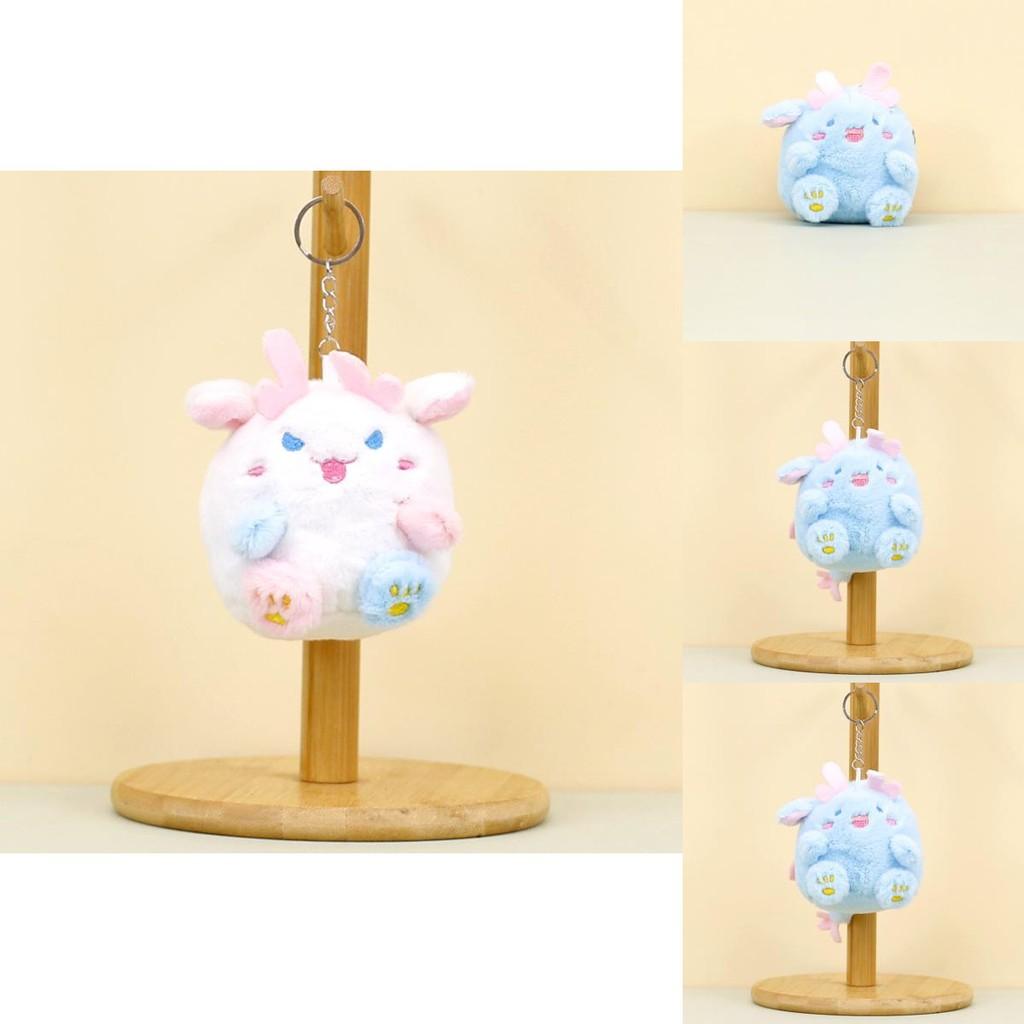 Очаровательный плюшевый брелок-дракончик, милый пухлый монстрик, мягкая игрушка для пар