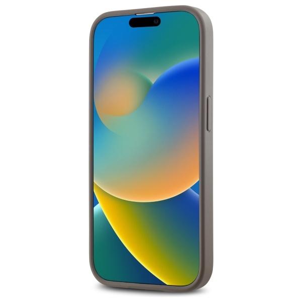 Dkny Dkhmp14Lpcpvsle Iphone 14 Pro6.1 Beżowy/Beige Hardcase Leather Checkered Mono Pattern Magsafe