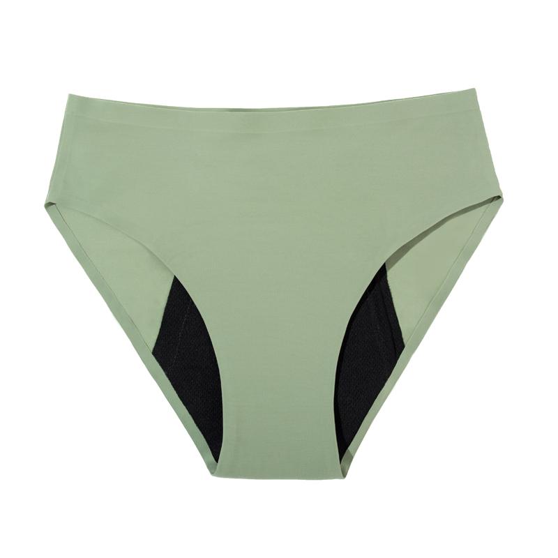 9200 4 Leakproof Layers Menstrual Medium Period Brief Leakproof Underwear Women Seamless Menstrual Period Pantie
