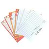50 шт. Цветные карточки-индексы для рецептов, Двусторонние карточки для рецептов с линиями для свадеб, Девичника, Рождественского подарка для вечеринки