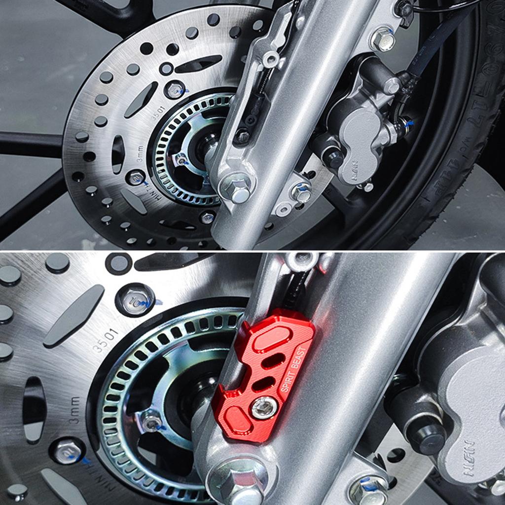 Крышка суппорта дискового тормоза переднего колеса мотоцикла для Cub 110 CC110, защитная плата дискового суппорта