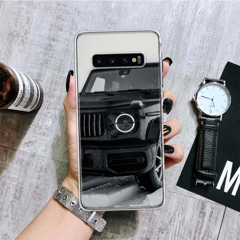 Черный спортивный автомобиль мужской мужской чехол для телефона G63 для Samsung Galaxy S20 FE S10 Plus S21 S22 Ultra S10E S9 S8 S7 Edge J4 + чехол Fundas