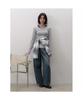 8SECONDS Long-Sleeve Tiered T-Shirt For Layering Gray
