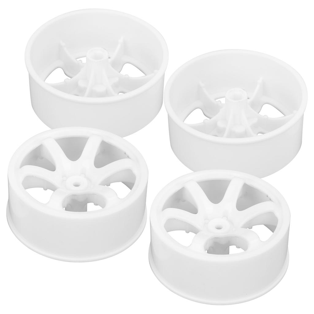 1/10 Racing RC Car Wheel Plastic Wheel Hub RC Car Spare Accessory On Road Racing Car(Gold )