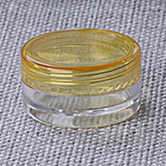 Мини-круглая пустая бутылка-бутылка-бутылка-контейнер для косметики