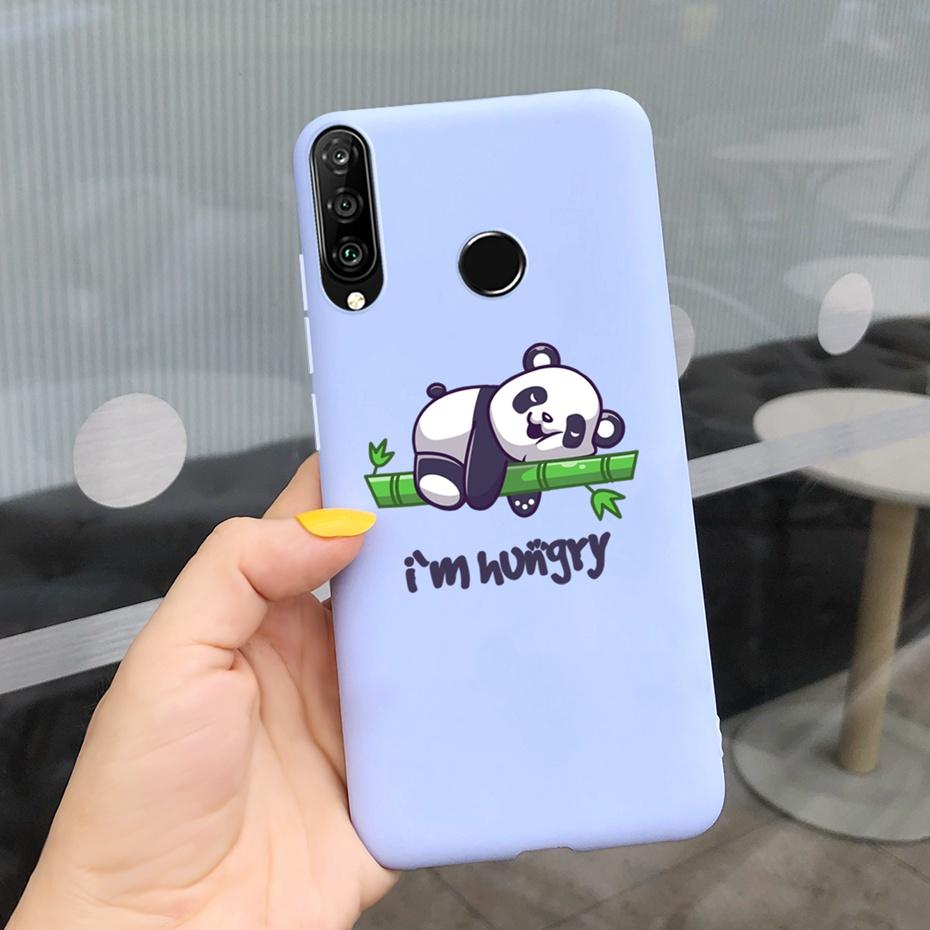 For Huawei P30 Lite Phone Case Flower Girl Pattern Soft Silicon Cover For Huawei P30 Pro Lite Case Cute Funda P 30 P30lite Cases