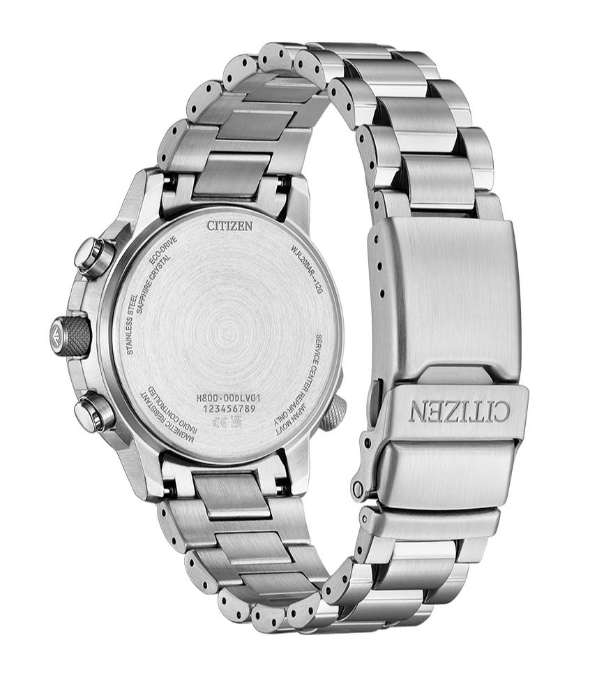 Citizen Мужские часы Promaster Sky Series с радиоконтролем, корпус из нержавеющей стали, AT8300-58E