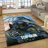 Top Gun Sign Tom Cruise Fighter Carpet Rug for Bedroom Living Room Home Sofa Decoration,Children Game Large Decor Floor Mat Gift