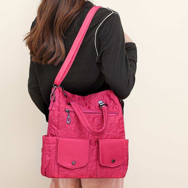 Женская многофункциональная сумка-рюкзак большой вместимости