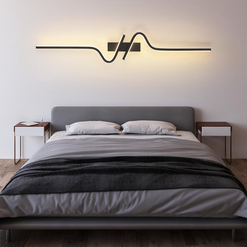 Xiaomi Modern Led Wall Lamp Minimalist Bedroom Bedside Wall Sconce Led Lights for Living Room TV Sofa Home Decor Background Wall Lamp