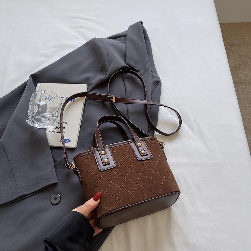 Ретро сумочка женская новая высококлассная с бриллиантами модная на плечо сумка-мессенджер для поездок на работу сумка-ведро