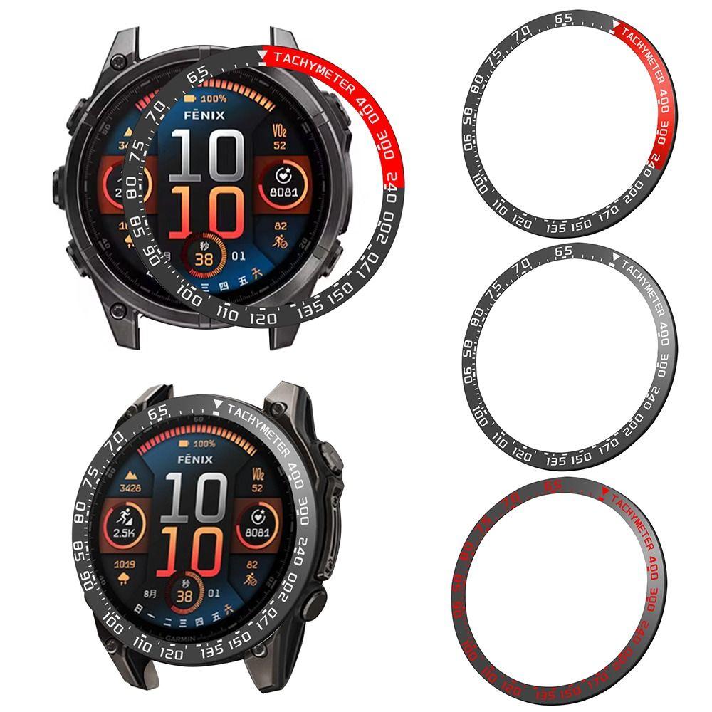 Anti-Scratch Watch Bezel Ring for Garmin Fenix 8/Tactix 8 51MM Smart Watch Accessories