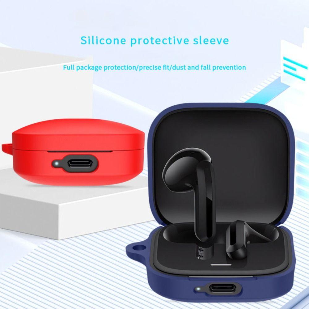 Пылезащитный чехол для наушников Силиконовый защитный чехол для наушников Bluetooth для Redmi buds 6