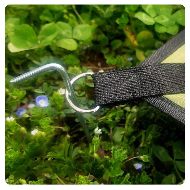 Водонепроницаемый 3M/4M Треугольный тент для террасы и сада, тент для кемпинга, тент для плавания, тент для виндсерфинга для пеших прогулок