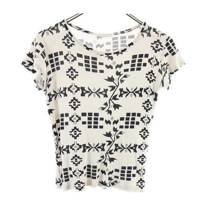 Сделано в Японии Общий принт Футболка с коротким рукавом 2 Женщины Б/у