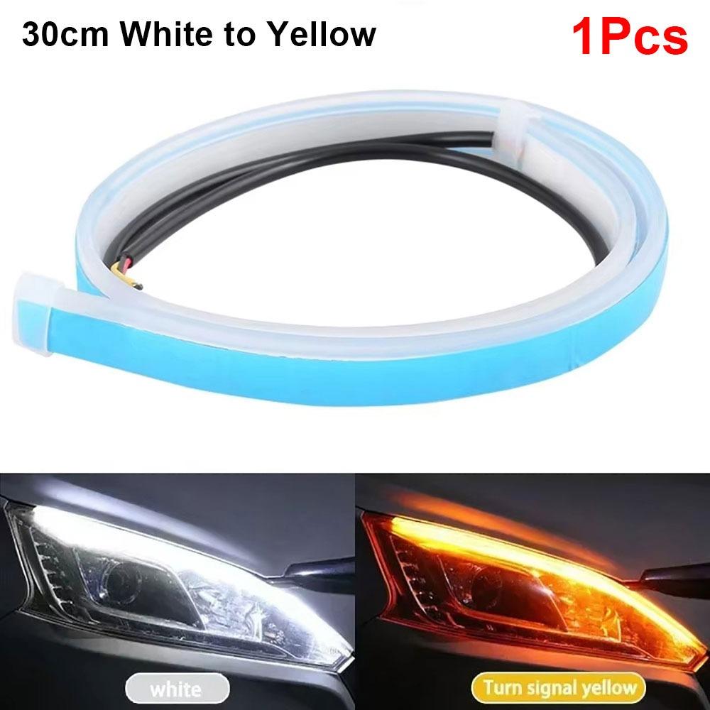 1/2 шт. 30 см светодиодная лента ДХО RGB указатель поворота прочные автомобильные фары