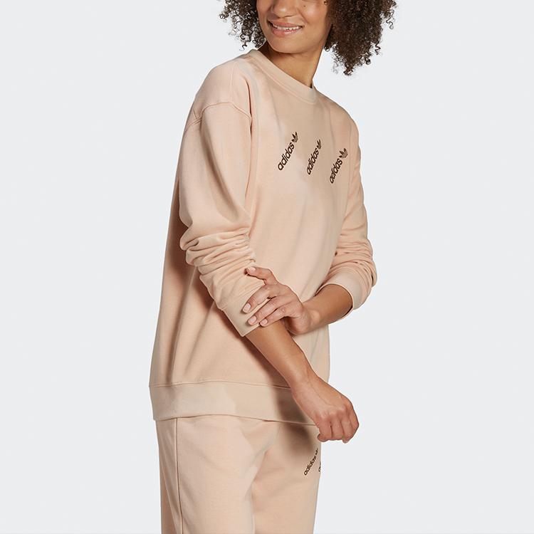 adidas Свитшот с принтом Originals, женский, красный, розовый, HM4867