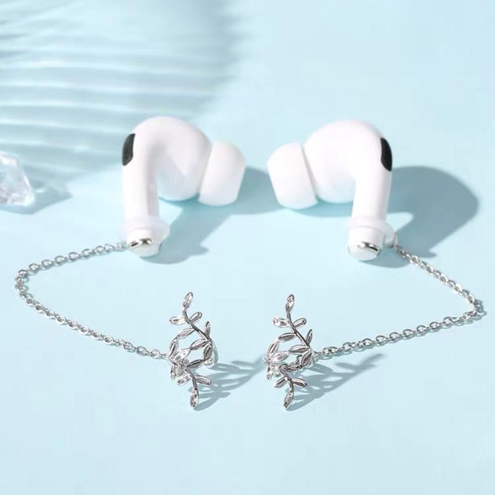 Держатель для наушников из нержавеющей стали, клипса для защиты от потери, зажим для ушей для AirPods Pro 2/AirPods 3 2 1