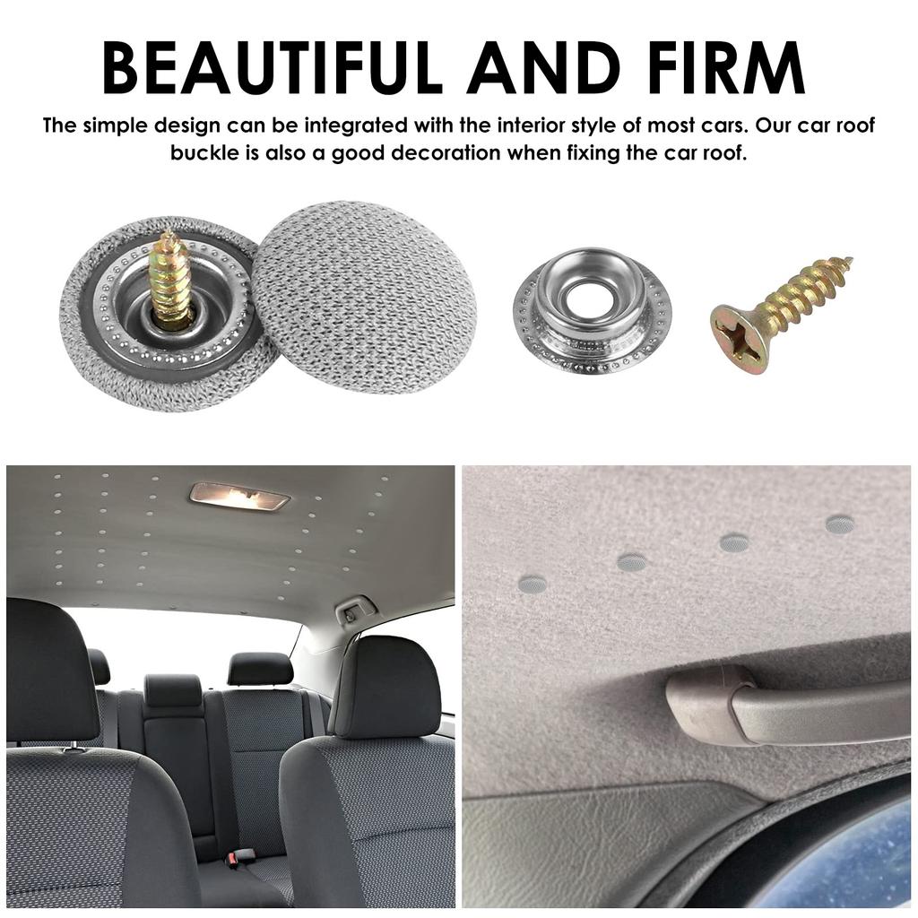70/100 шт., инструменты для ремонта пряжек на крыше автомобиля, автомобильная кнопка с цветными булавками, 1 рулетка, 1 отвертка для украшения и