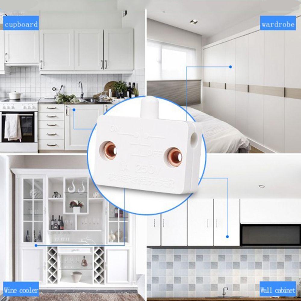 Touch Wardrobe Automatic Reset Household Switch Cabinet Door Control Closet Switch Light Control