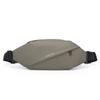 New Men's Fanny Pack Outdoor Running Mobile Phone Bag Multi-function Large Capacity Breast Bag Casual Fashion Messenger Bag Waterproof
