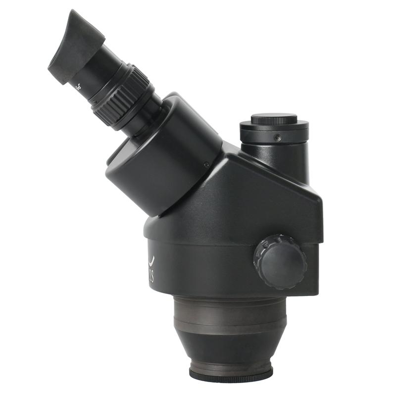 7X ~ 45X Парфокальный Стереомикроскоп Тринокулярный с Симуляцией Фокуса, 0.5X 1X 2X Линза Барлоу Универсальный Штатив Для Лаборатории Ремонт Печатных Плат