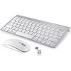 Беспроводная клавиатура и мышь для Apple iMac, Windows или Android (2.4гГц Беспроводной)