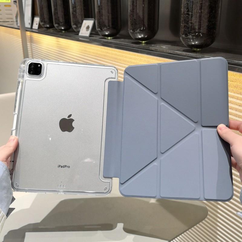 Magnetic Case 11-inch IPad Pro With Pencil Holder Y Fold Design Compatible Air 5