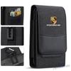 ABKF1 Vertical Cell Phone Belt Clip Holster Pouch Buckle Wallet Card Holder Case Cover For Porsche Cayenne 971 911 9YA Boxster Sticker
