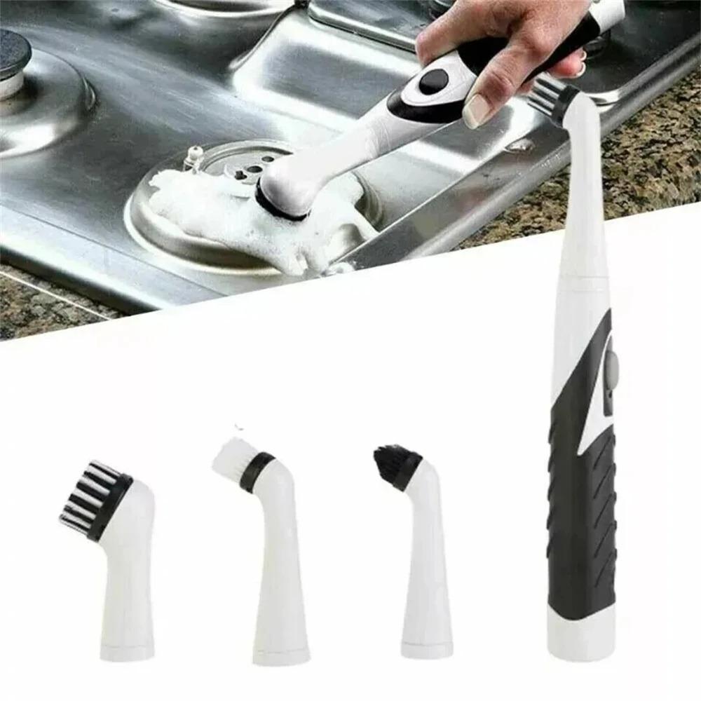 Multifunctional Soft Bristled 4PCS Household Cleaning Brush Gap Corner Tile Scrubber for Kitchen Bathroom Cleaning Tool
