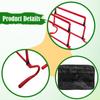 5x Sports Agility Hurdles Adjustable Foldable Improves Coordination Practice