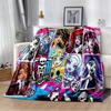 3D одеяло с героями мультфильмов Monster High, мягкое одеяло для дома, спальни, кровати, дивана, пикника, путешествия, офиса, отдыха, одеяло, детское одеяло